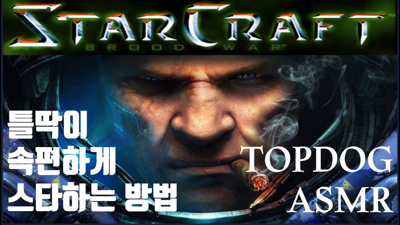 ASMR STARCRAFT BROOD WAR 슬기로운 양학생활 요즘스타 쉽게하는방법