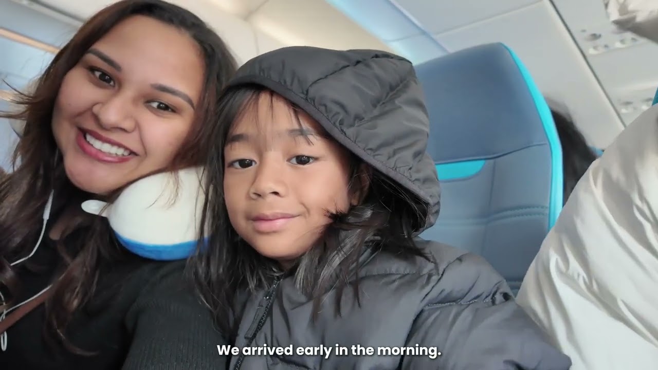 Arrival Day in Korea | Traveling with a Child, Slowly