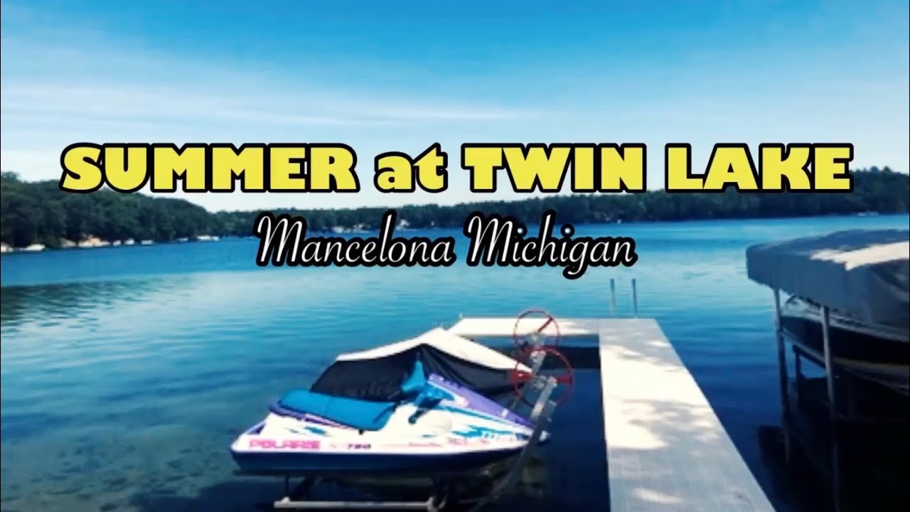 SUMMER AT TWIN LAKE | MANCELONA MICHIGAN | SUMMER | Travel Vlog | SKpinkos Vlogs