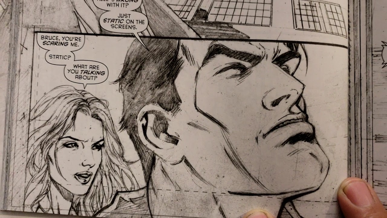 Batman Unwrapped R.I.P.: Tony Daniel Pencils! Part #2