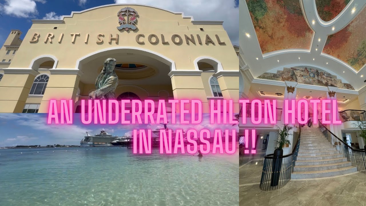 Отель Hilton в британском колониальном стиле в Нассау, Багамы!!! Наш курортный дневной абонемент ...