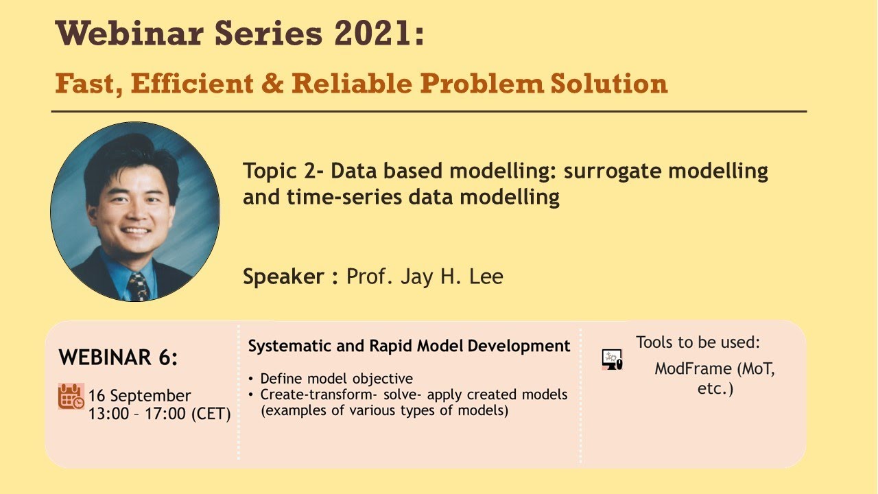 Data based modelling: surrogate modelling and time-series data modelling