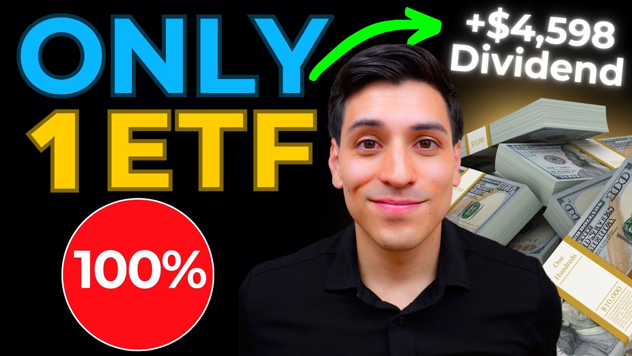 Best 1 ETF Portfolio to Live Off Dividends Faster! (Full Investing Guide)