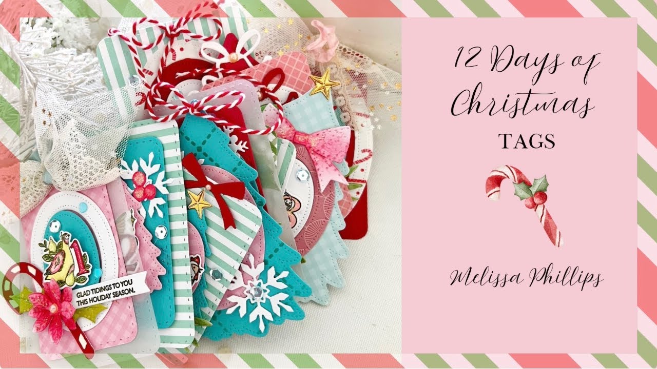 Twelve Days of Christmas Handmade Tags