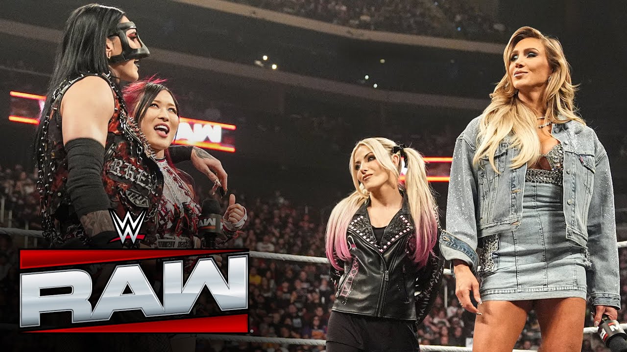 Charlotte Flair and Alexa Bliss challenge Rhea Ripley and IYO SKY: Raw highlights, Dec. 1, 2025