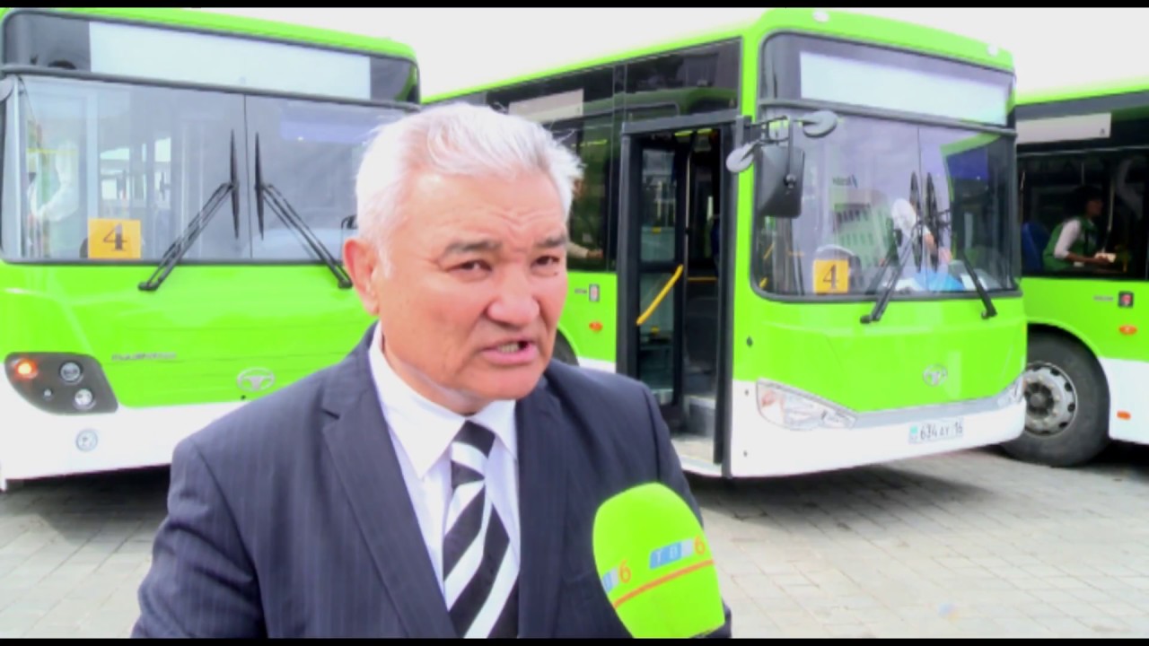 Новые пассажирские автобусы в Семее...