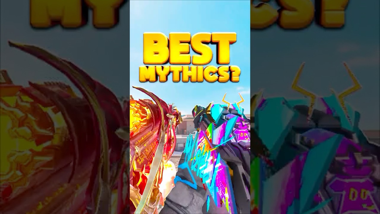 TOP 5 BEST Mythics in COD Mobile