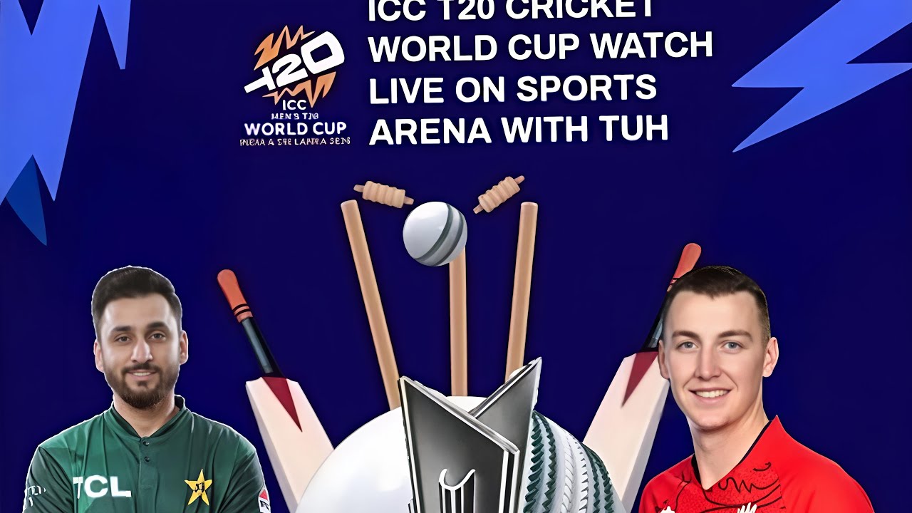 Sports Arena  TUH 🏏 is live! Pak VS Eng 1st inning target 165