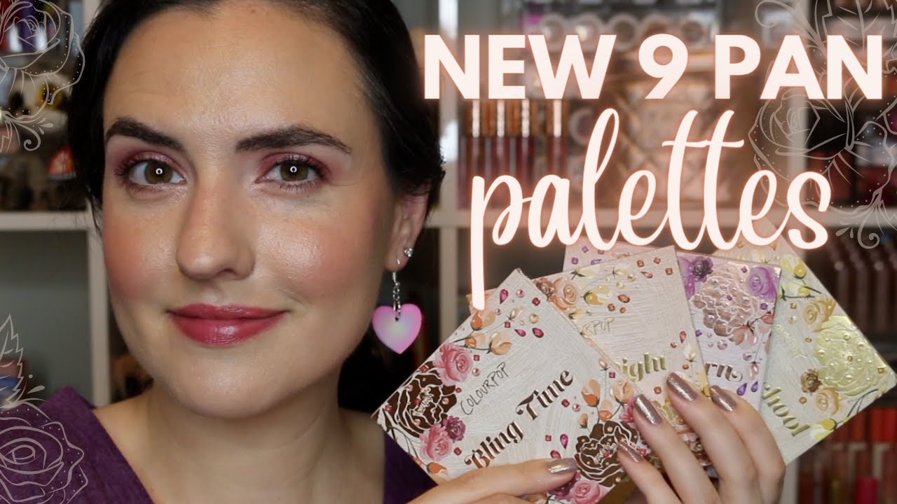 NEW ColourPop Holiday 2021 9 Pan Palettes | Ulta Exclusive Palettes, Swatches + Comparisons