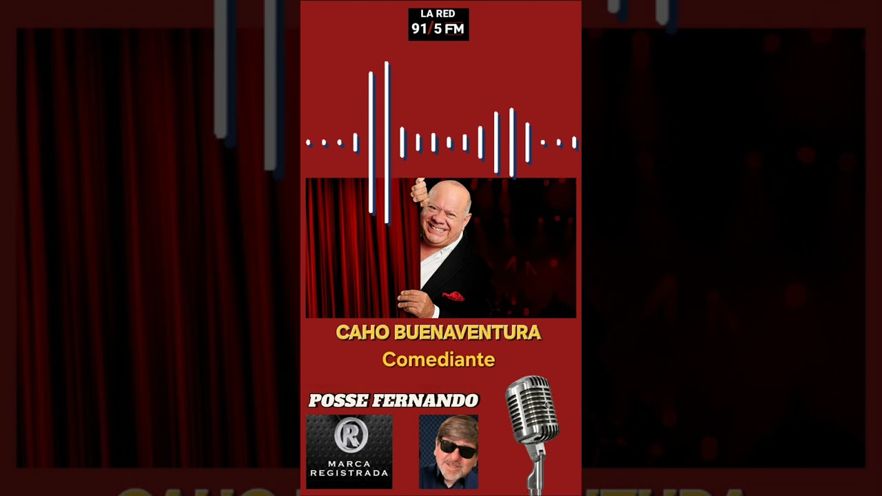CACHO BUENAVENTURA COMEDIANTE. VAMOS A REIRNOS DE NOSOTROS EN SEMANA SANTA