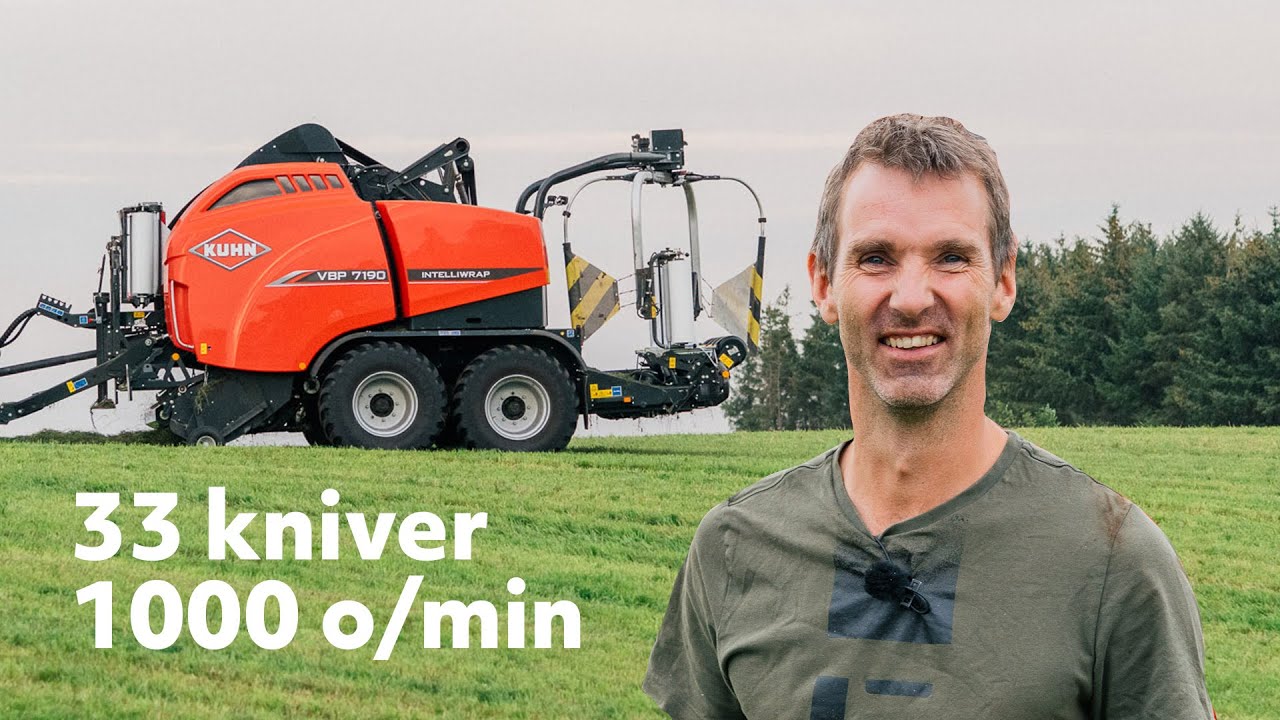 Nye Kuhn VBP 7190 med uttrekkbar knivbru | Vario