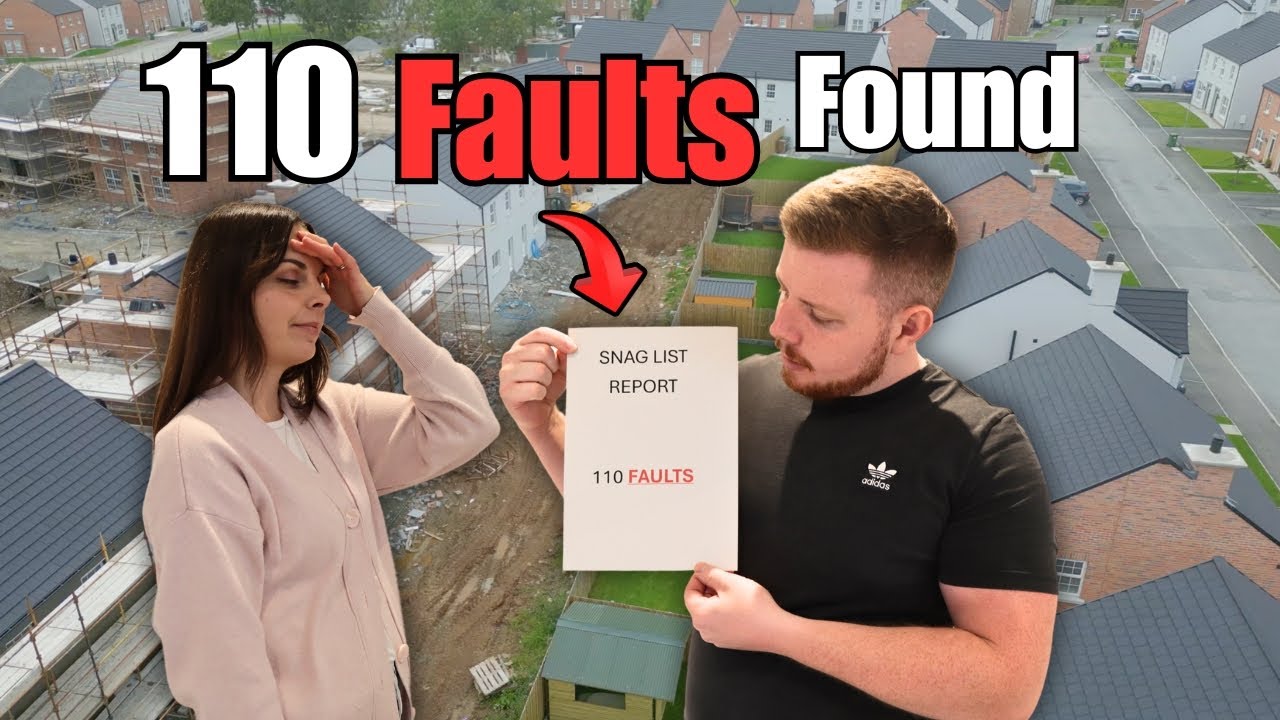 NEW BUILD HOME PROBLEMS! | Snagging our NEW HOUSE UK