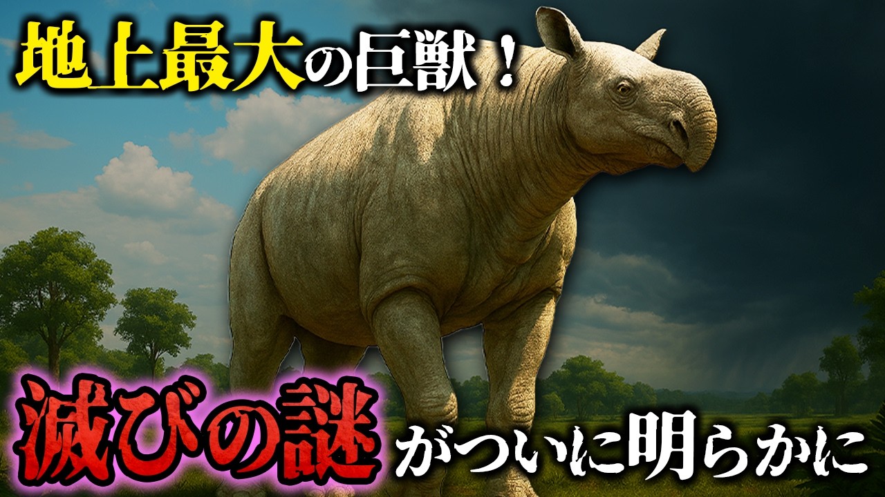 【ゆっくり解説】地上最大の巨獣パラケラテリウム　なぜ姿を消したのか？【新作＋傑作選３本】