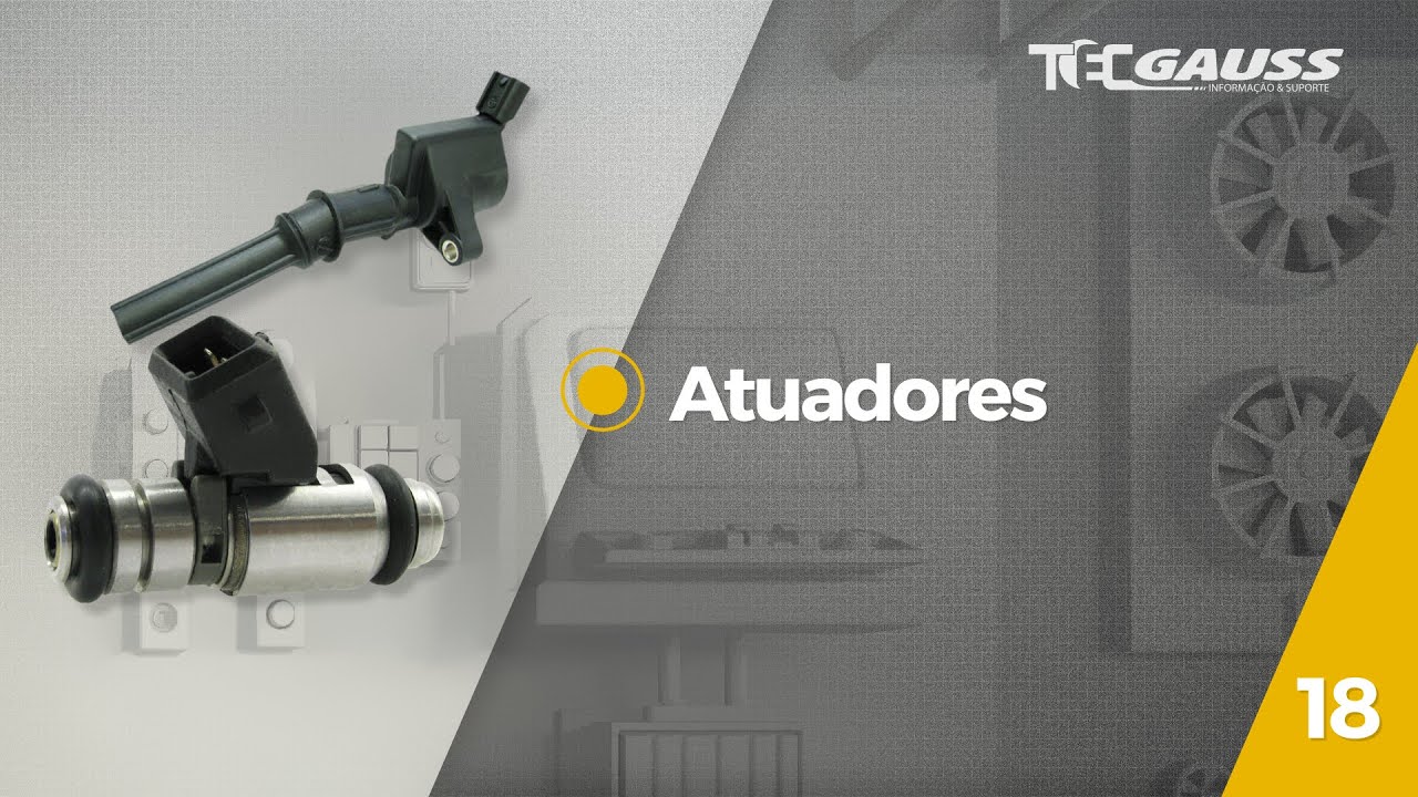 #TecGauss 18 - Atuadores do sistema de injeção