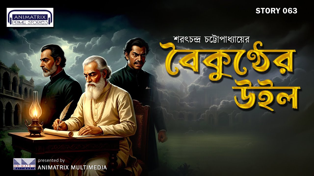 🎧 Boikunther Will | বৈকুন্ঠের উইল | Bengali Classic Audio Story | Sarat Chandra Chattopadhyay