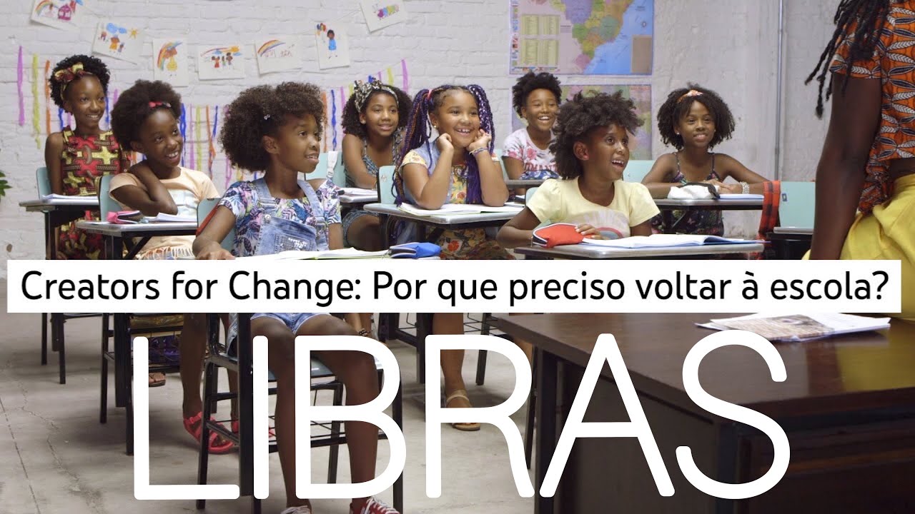 Creators for Change em LIBRAS - Por que preciso voltar à escola | Ana Paula Xongani