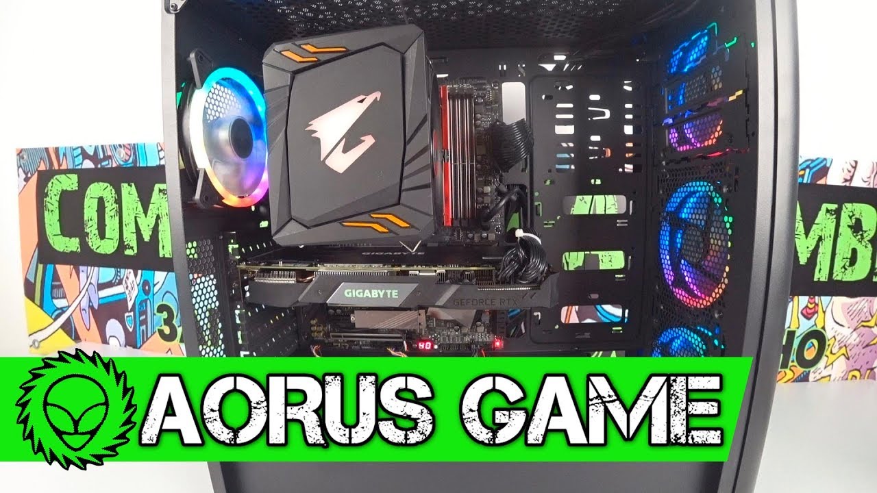 Собираем комп GIGABYTE AORUS. Игровой ПК i7-9700k + RTX 2070  на базе Z390 AORUS MASTER