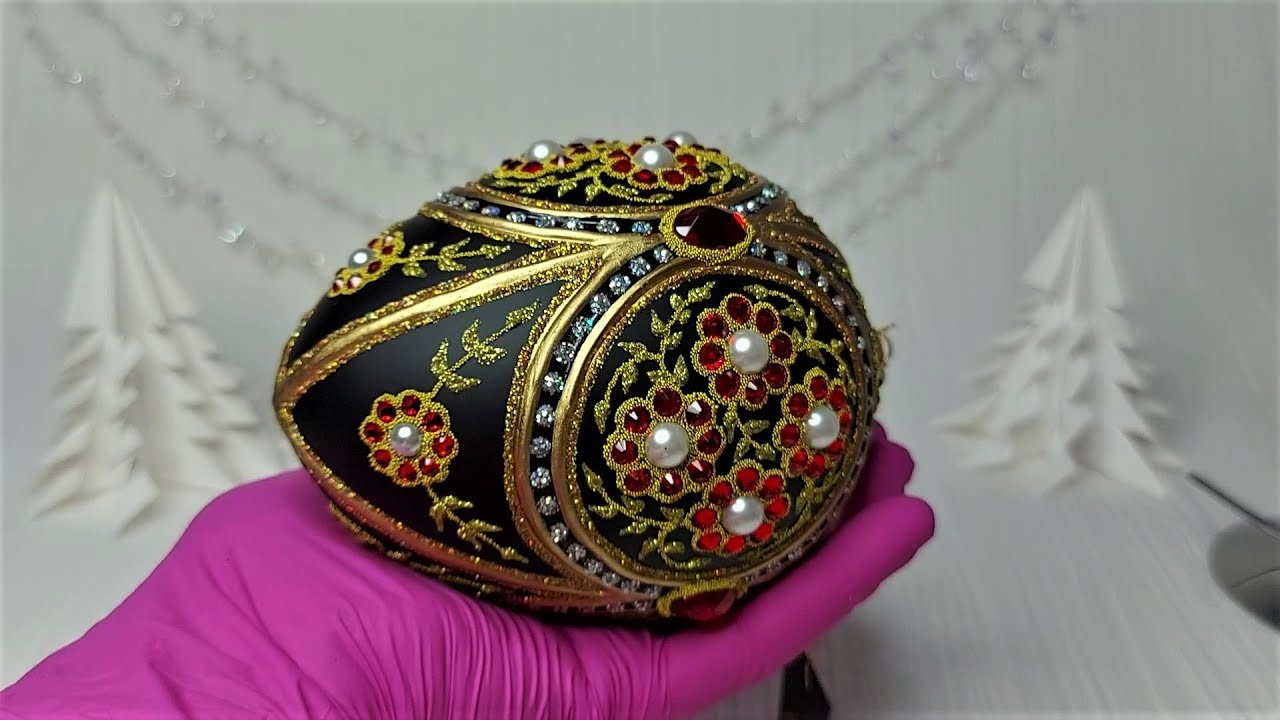 🎄 Елочные игрушки! Яйца Фаберже