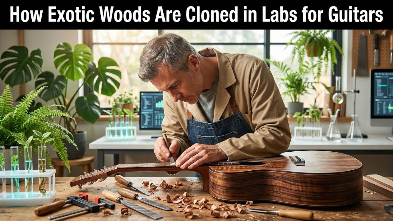 Cloning Exotic Woods in Laboratories for Premium Guitars: Innovation in Luthiery