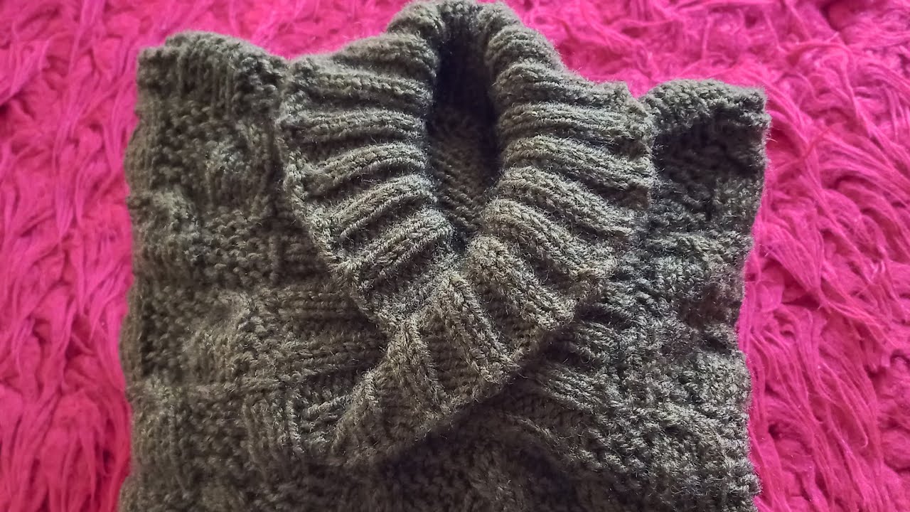 بلوفر تريكو قبة الشال