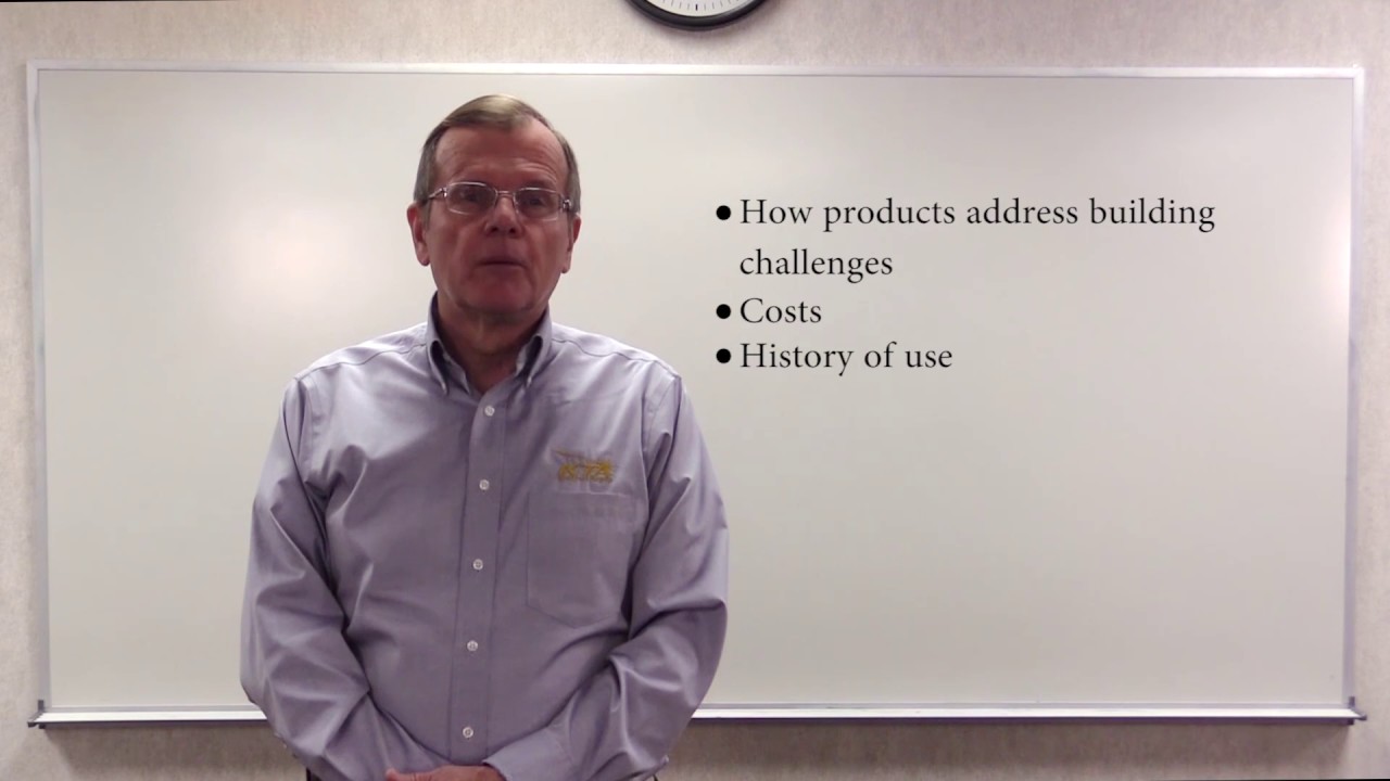 SSPC 17 Workshop - Coatings & Water Repellants: Advantages and Disadvantages of Specific Brands