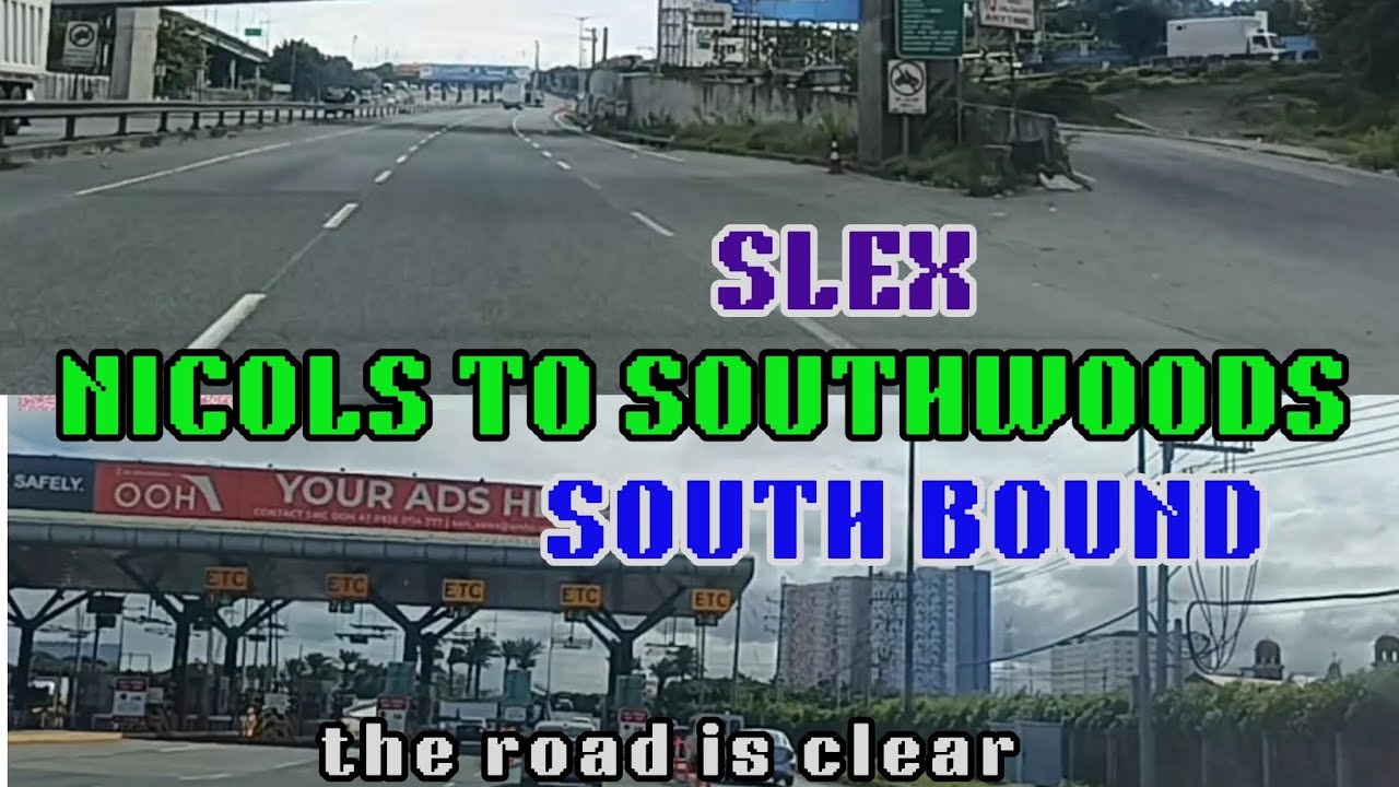 Ang bilis Ng byahe!  SLEX Nichols to Southwoods