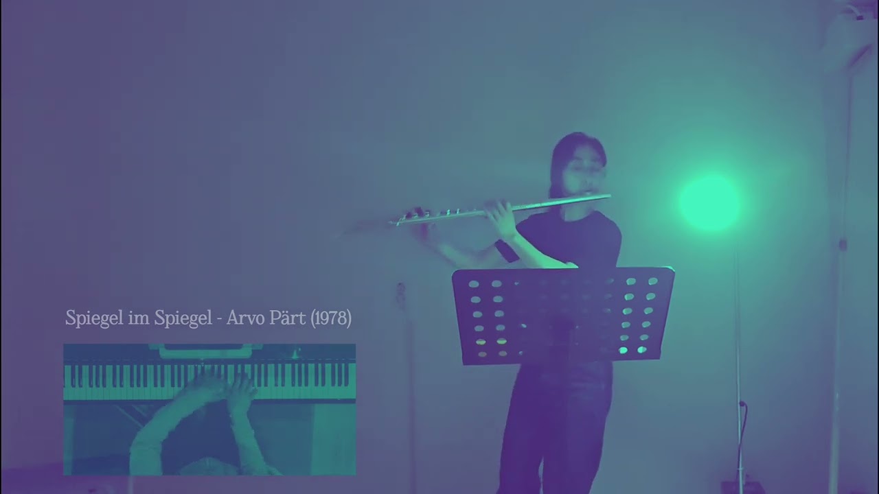 Spiegel im Spiegel for alto flute and piano