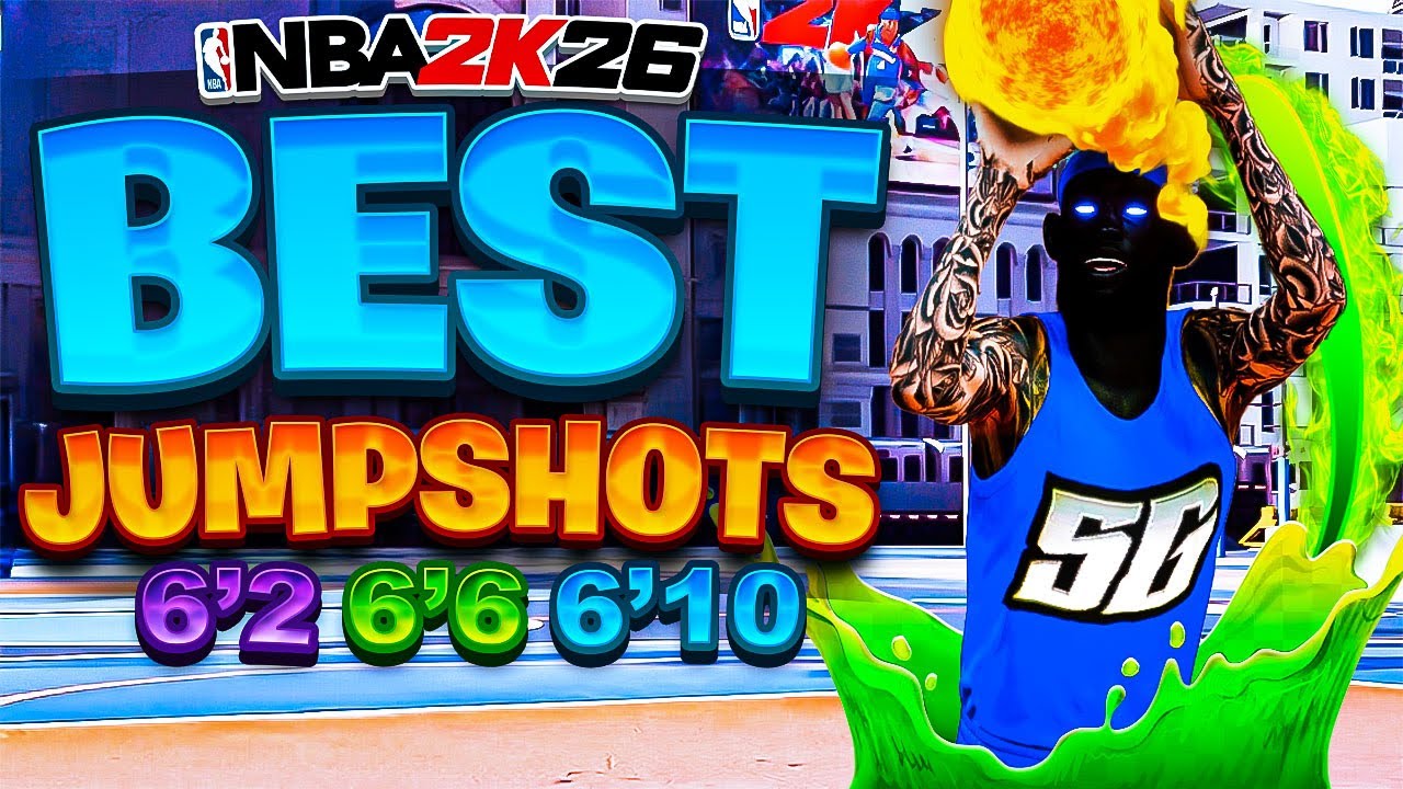BEST JUMPSHOTS FOR ALL BUILDS + 3PT RATINGS in NBA 2K26! BEST SHOOTING TIPS! FASTEST JUMPSHOT 2K26!