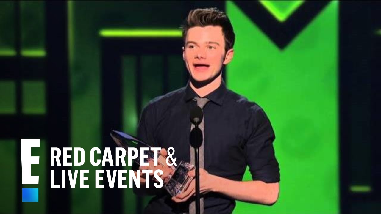 The People's Choice for Favorite Comedic TV Actor is Chris Colfer | E! People's Choice Awards