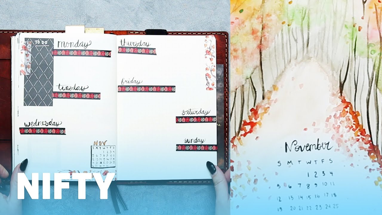 Plan With Me: November Bullet Journal