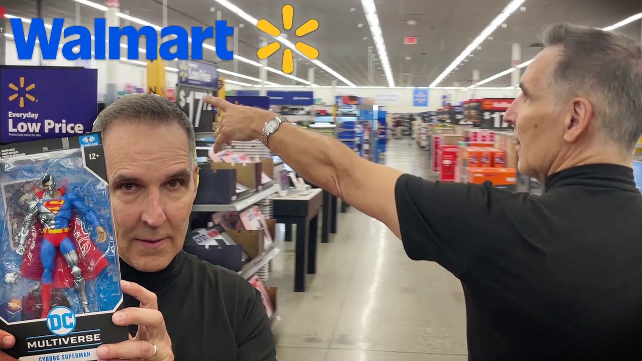 Тодд Макфарлейн посещает Walmart и открывает НОВЫЙ магазин игрушек McFarlane Toys!