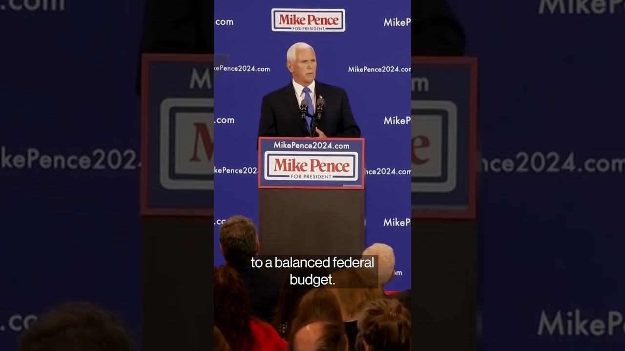 Mike Pence Enters 2024 Presidential Race, Challenging Trump