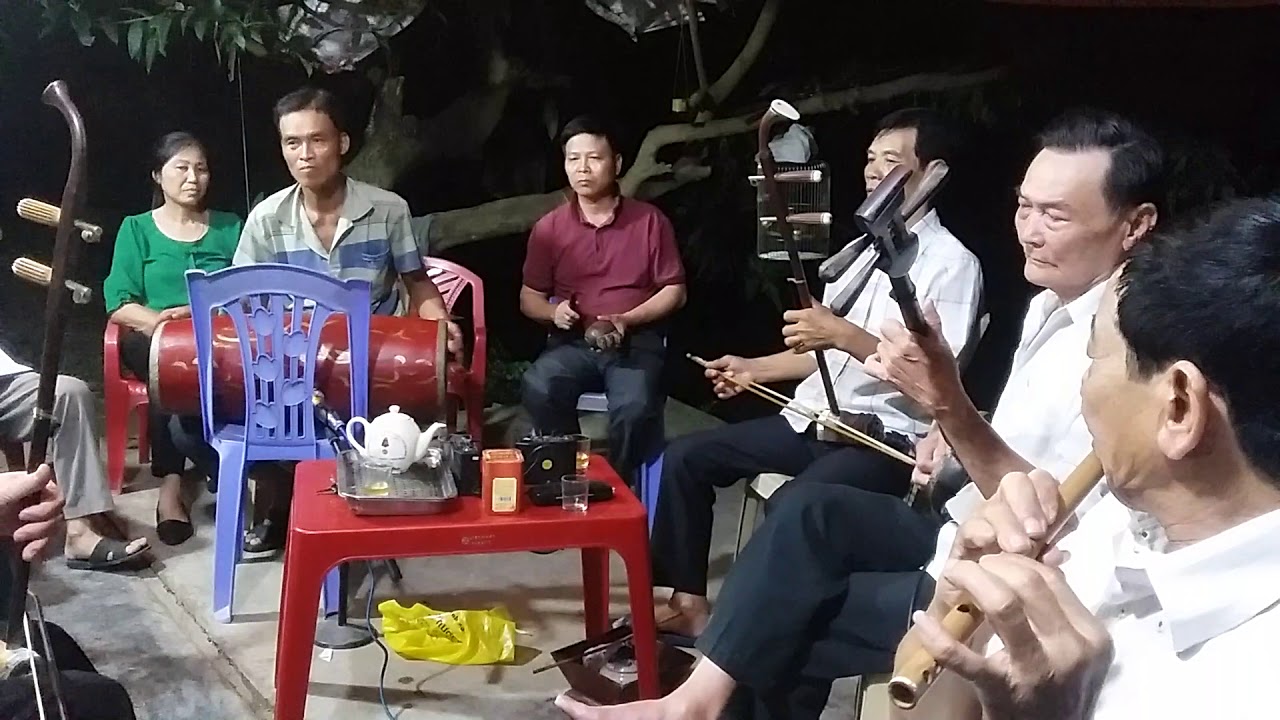 đường trường trong rừng - nhạc công clb quê hương ngân tiếng trống chèo