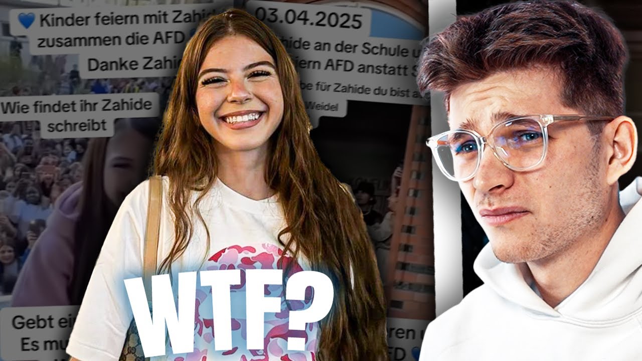 Zahide macht Werbung für AFD? 💙