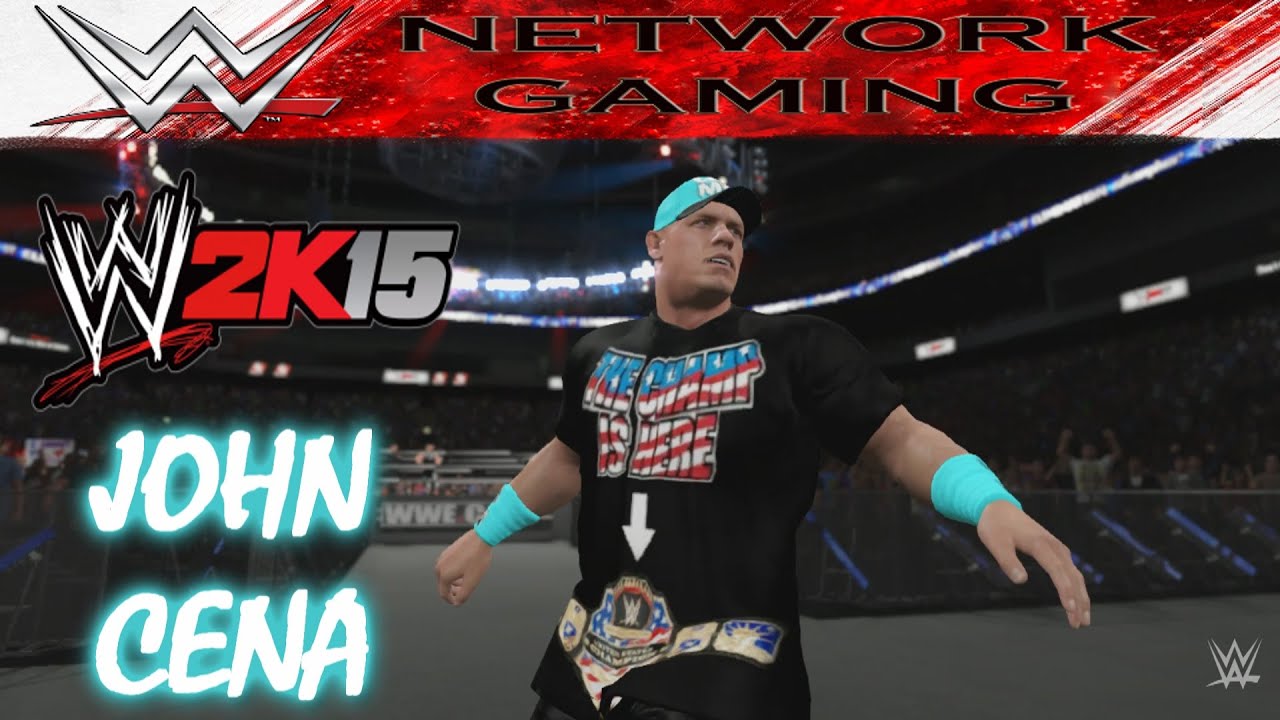 John Cena 2015 Updated Attire Entrance WWE 2K15 Create a Superstar CAW PS4 XBOX ONE