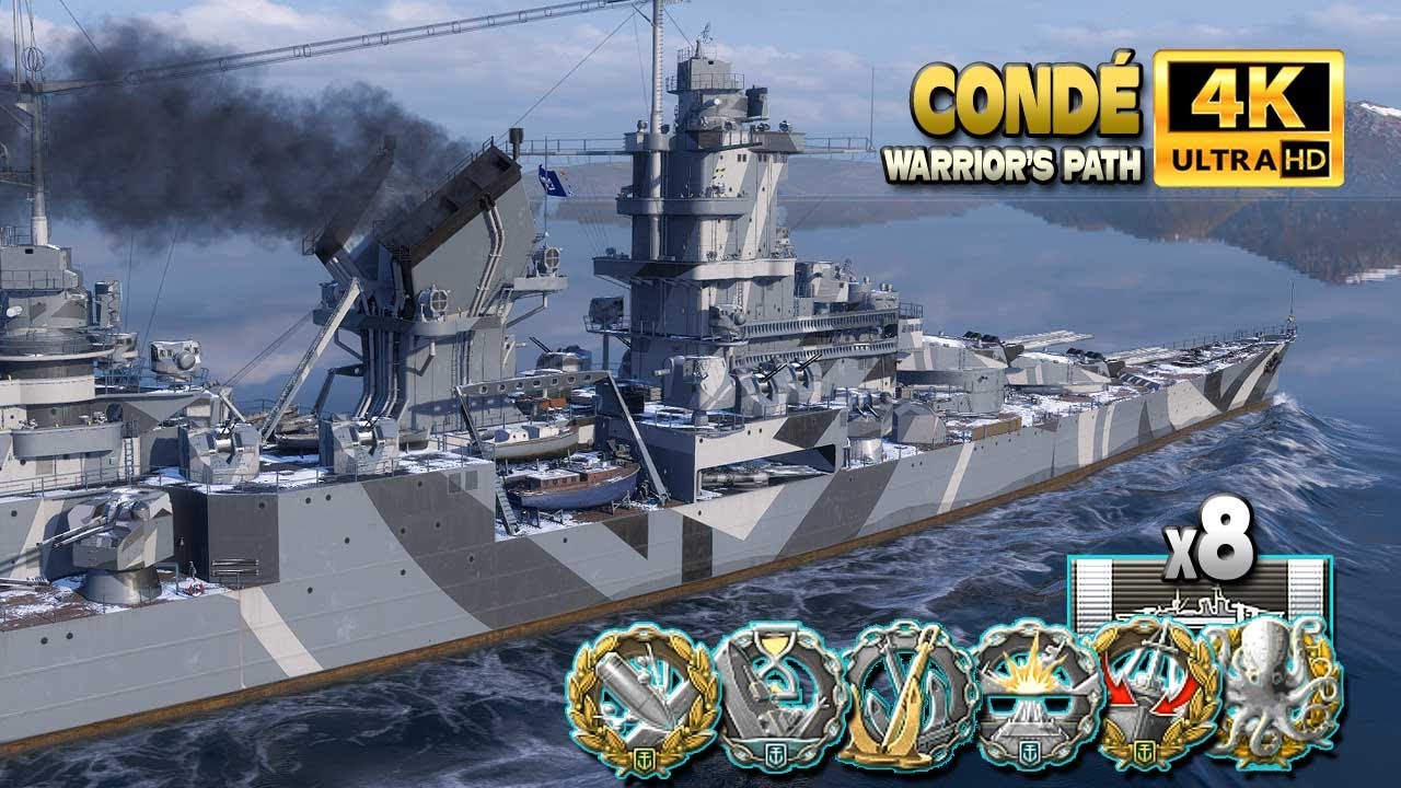 крейсер Конде: Мощный корабль - World of Warships