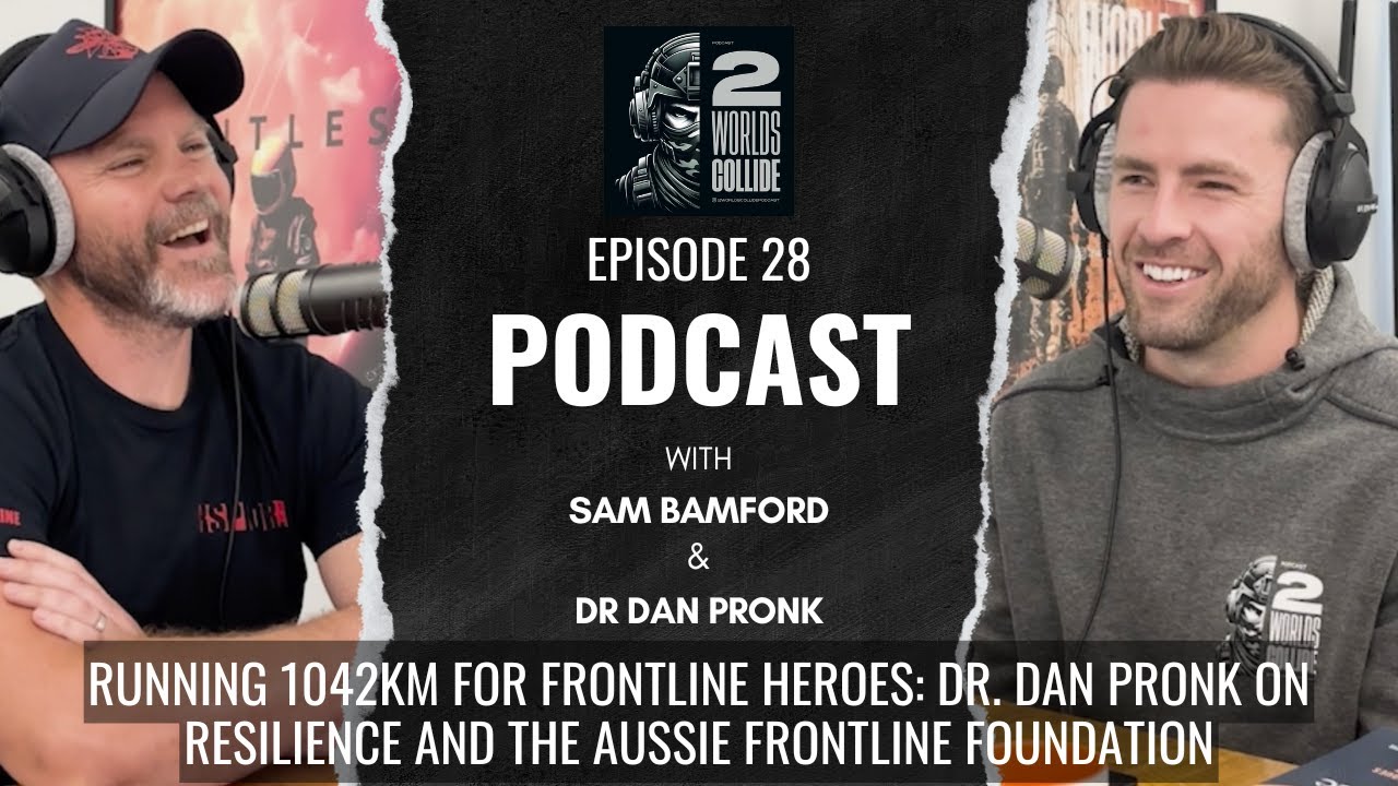 Running 1042km for Frontline Heroes: Dr. Dan Pronk on Resilience and the Aussie Frontline Foundation