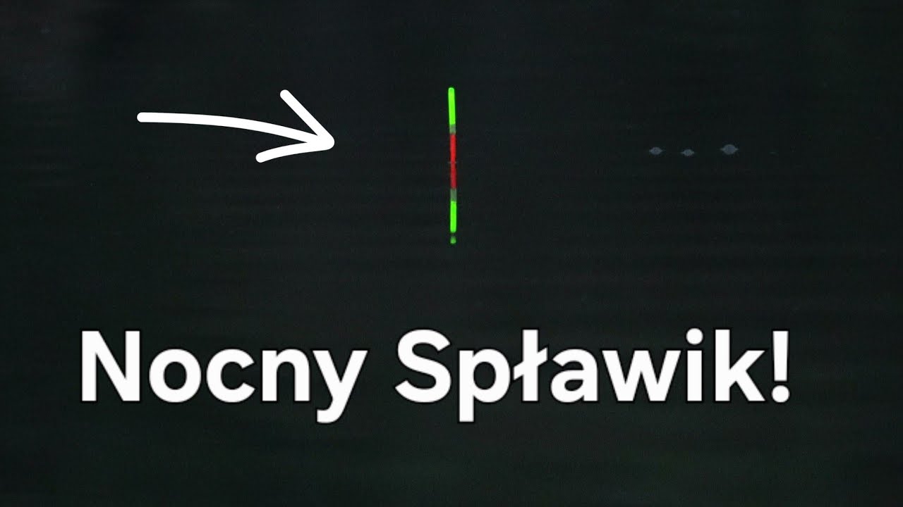 Najlepsze Brania Były w Nocy! Nocka ze spławikiem! Nocne wędkarstwo Spławikowe
