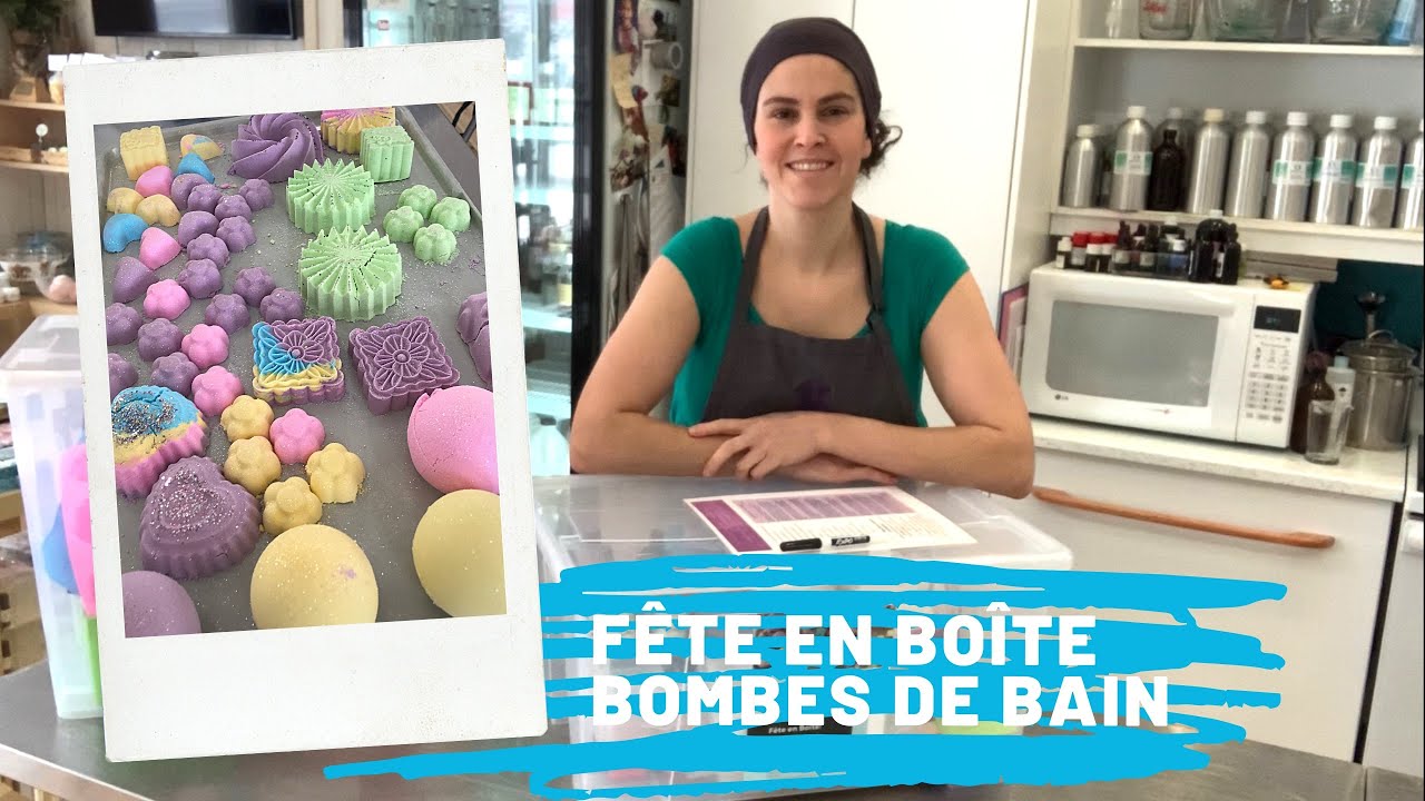 Fête en Boîte | Bombes de Bain à faire entres amis!
