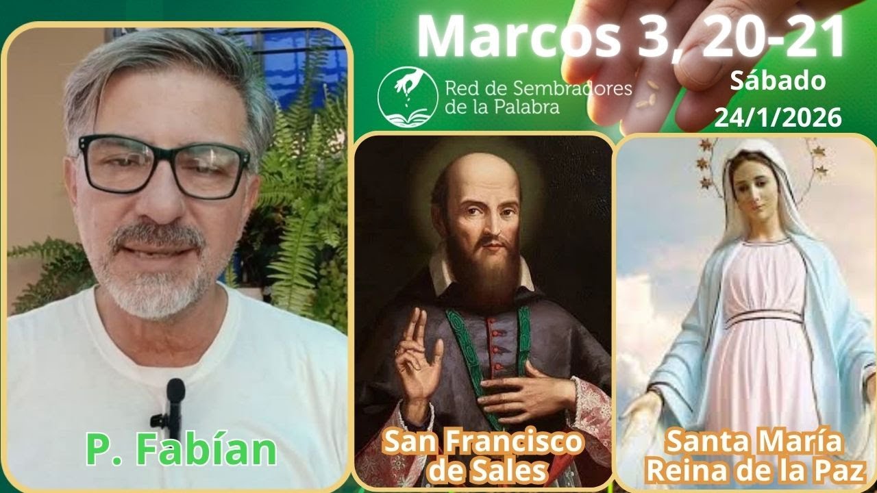 ¿JESÚS ESTABA LOCO? Lo que pensaba su propia familia (Evangelio de Marcos) 🤯 | Padre Fabián