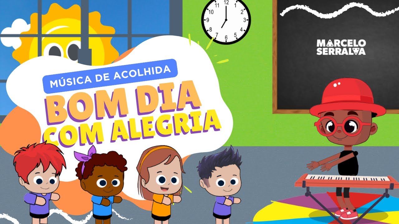 BOM DIA COM ALEGRIA - Can&ccedil;&atilde;o de acolhida para a parte da manh&atilde;!