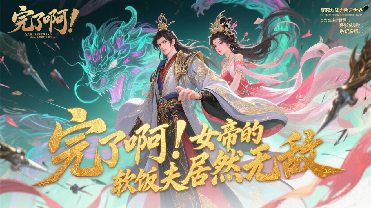 🔥【首播】《完了啊！女帝的软饭丈夫居然无敌》💥1-300章节：我明明是被嘲笑吃软饭的凡人赘婿，靠女帝老婆当靠山，却不知系统都得喊我主人，一出手就让天下震颤……#小说 #推文 #ai漫画 #玄幻 #仙侠