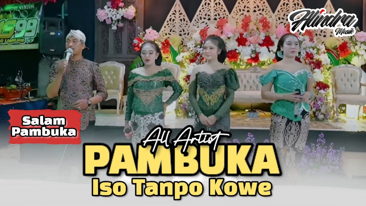 Iso Tanpo Kowe - Alindra Musik Salam Pambuko versi Sragenan Jandhut