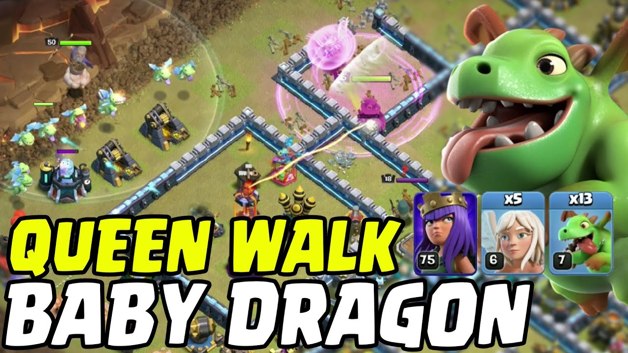 Ngeri !! Queen Walk Baby Dragon !!