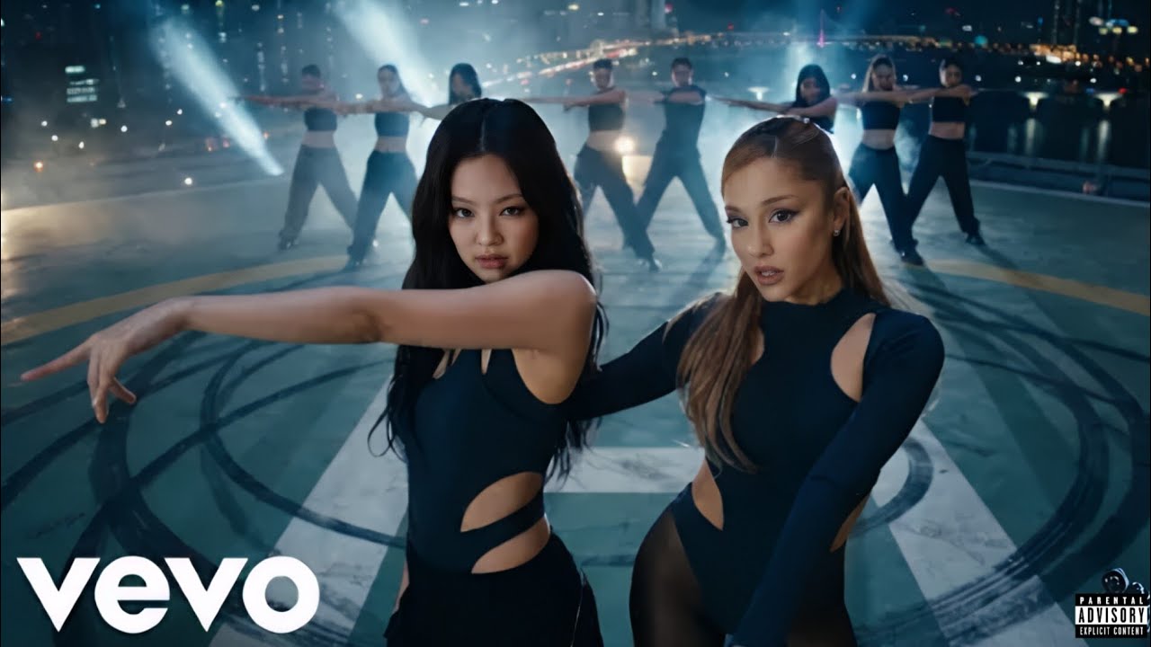 Jennie, Arian Grande - Limit (Doja Cat. NBA) - (Office Video)