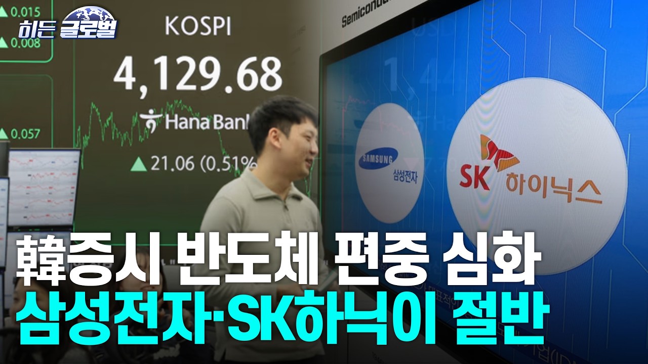 🚀 [히든글로벌] 삼성·하이닉스가 절반…한국 시장의 함정 | Market Signal (20260224)