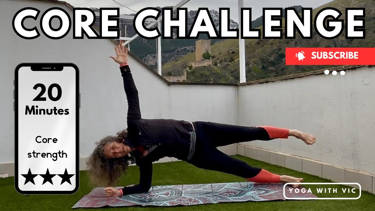 Core challenge, to work on your waist, your 
