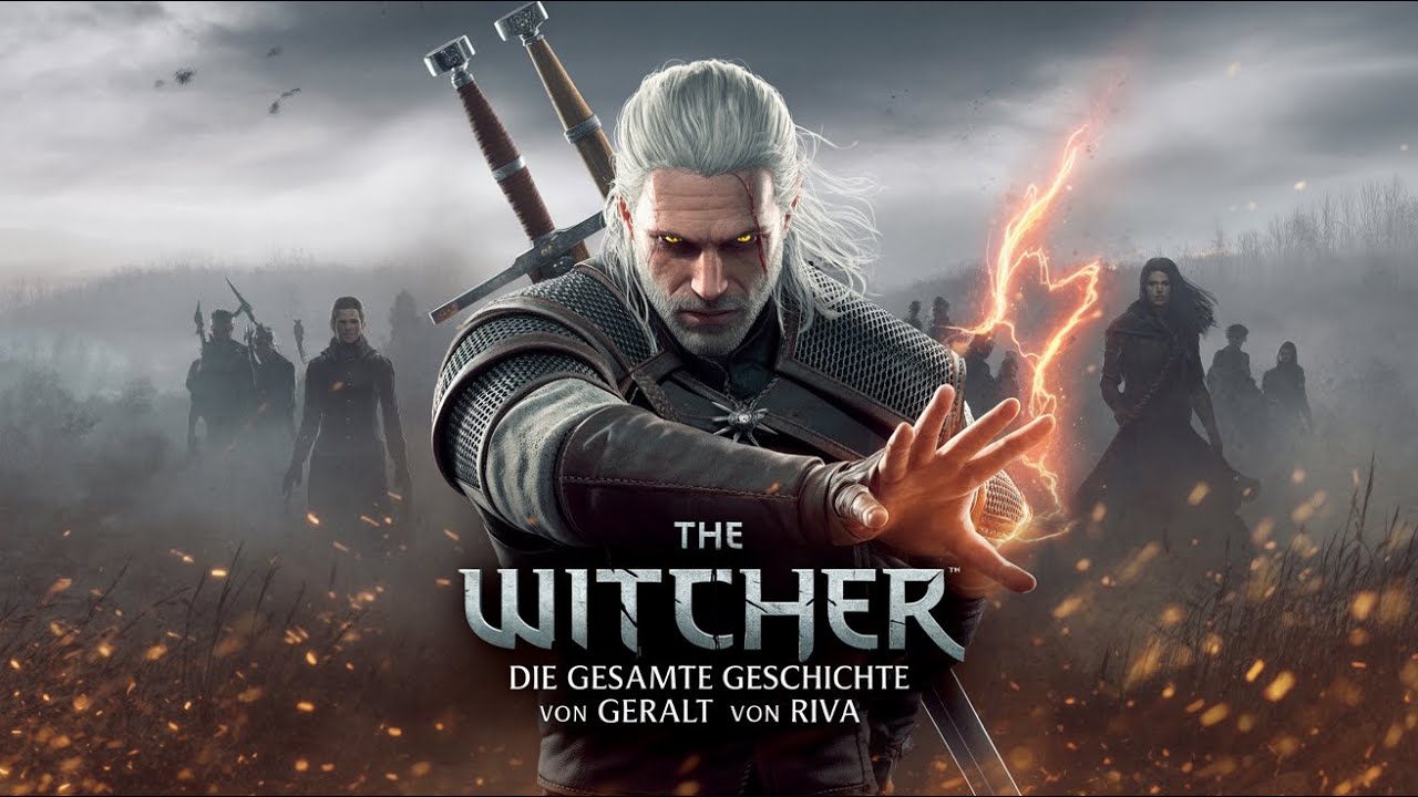 Die gesamte Geschichte von Geralt von Riva - The Witcher Fan Lore Hörbuch