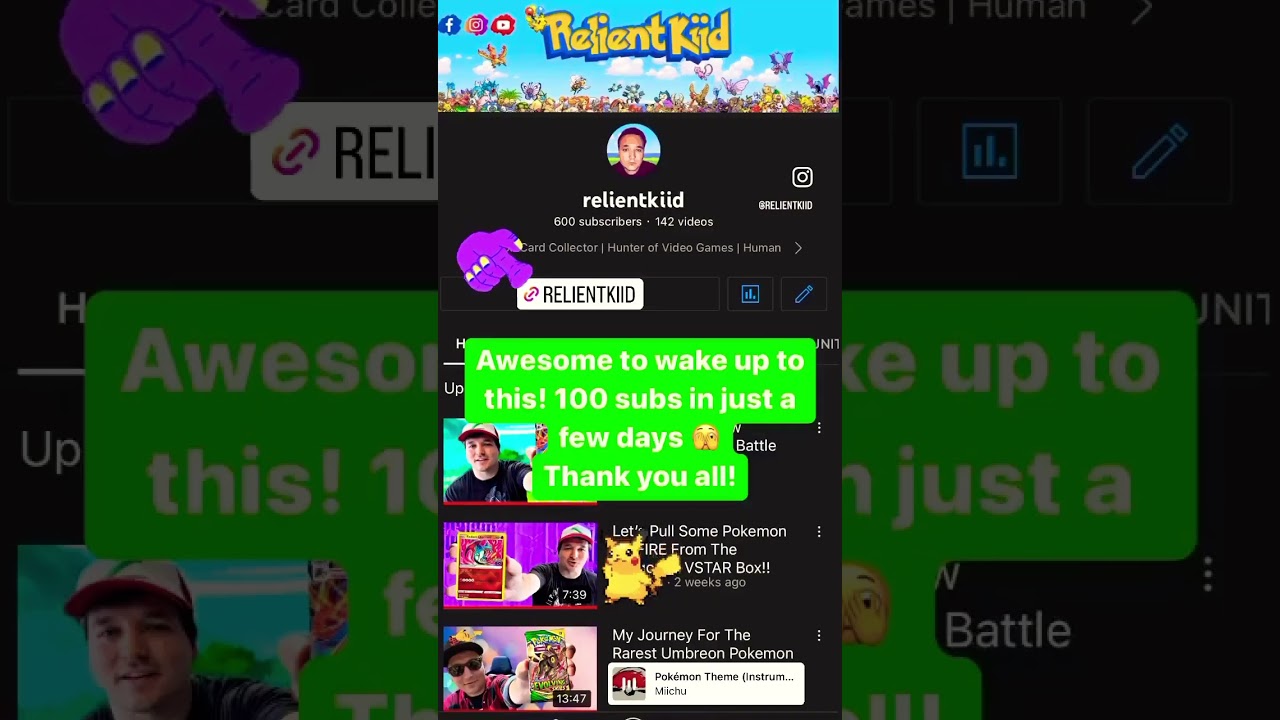 This is what it looks like to grow a YouTube channel #shorts #pokemon #youtube