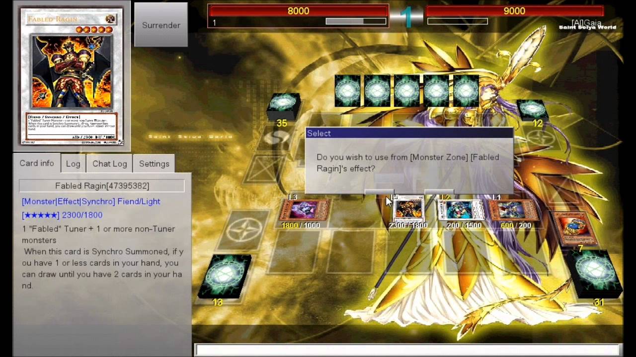 YGO/DEV PRO Fabled Quasar vs Gravekeepers 2014